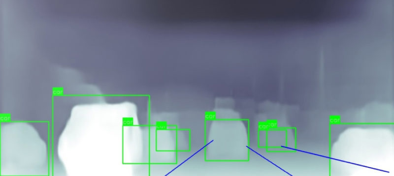 Video telematics compare computer vision, gray and blue